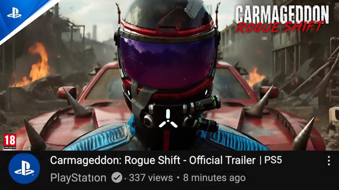 Carmageddon : Rogue Shift - First Trailer | 34BigThings | PS5 | Concept