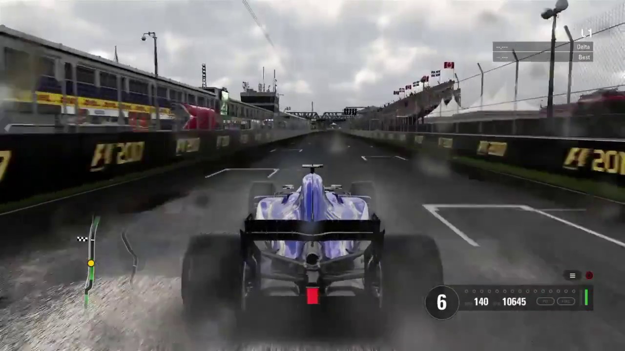 F1 2017 | All Chase views (Near and Far) | 3rd person views (2017 cars)