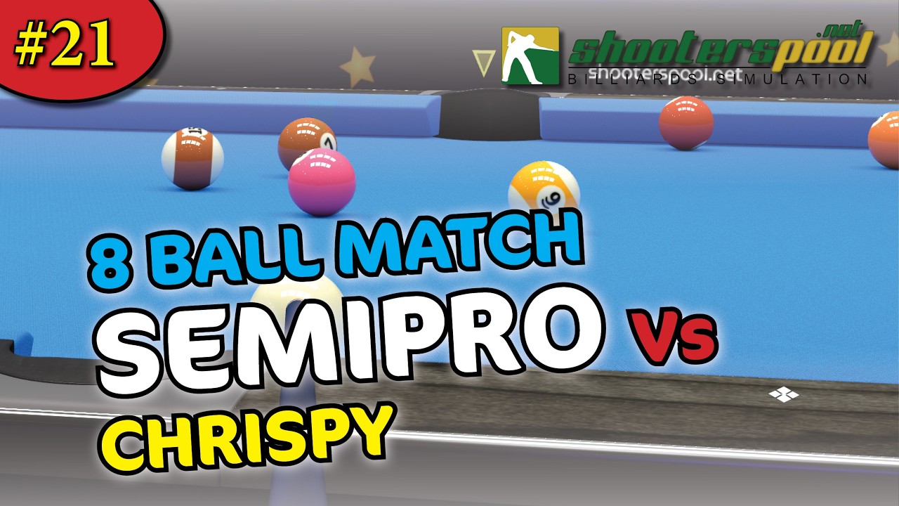 Shooters Pool - 8 Ball - Match 21