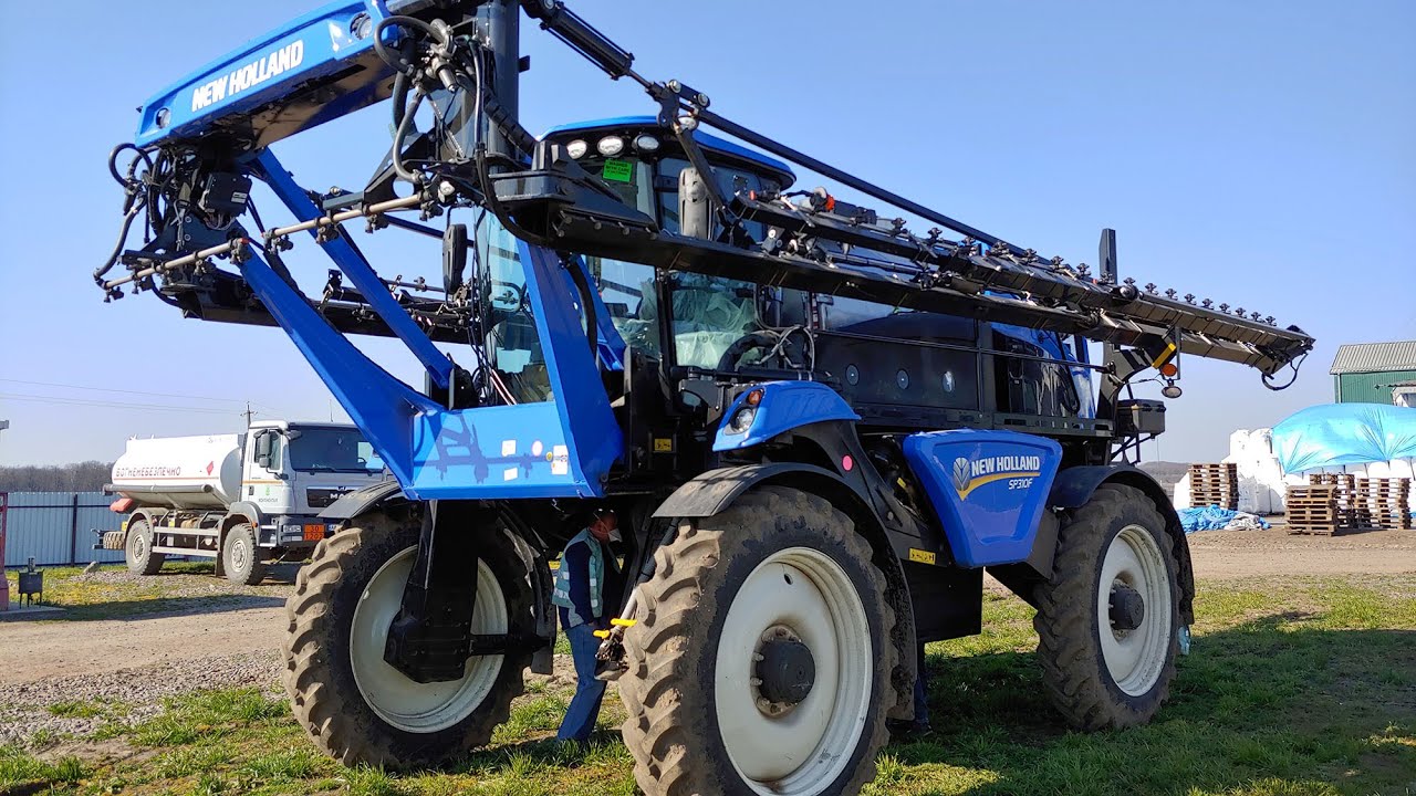 Новинка! Перший в Україні самохідний обприскувач New Holland Guardian SP310F