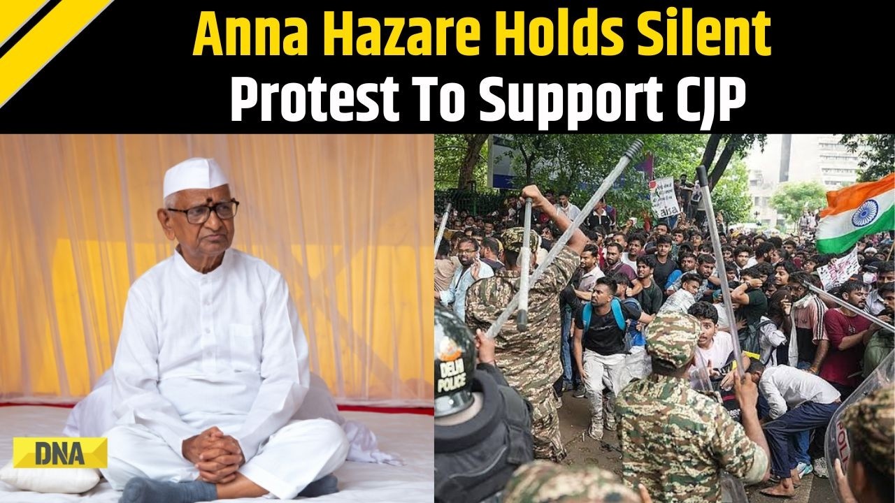 CJP Protest: Anna Hazare Extends Support To CJP Protests With Silent Fast | CJP Protest Update