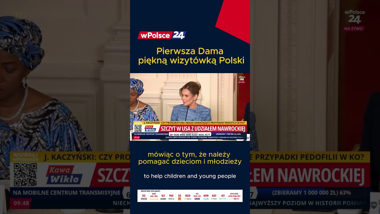 Pierwsza Dama piękną wizyt&oacute;wką Polski