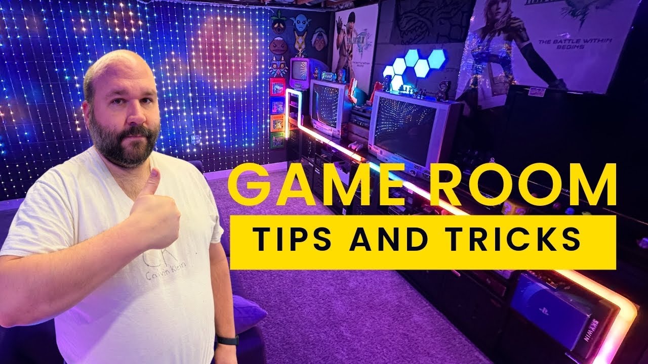 Tips for Creating or Improving your Game Room! 