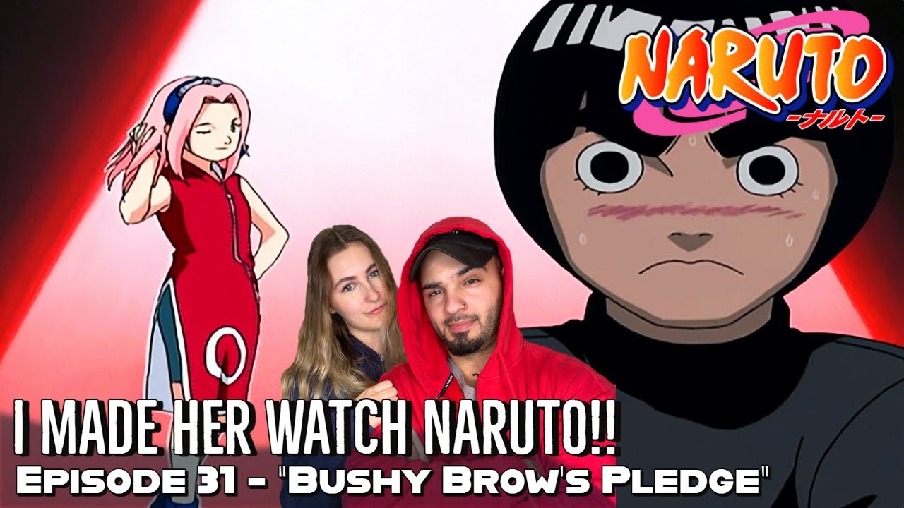 ROCK LEE RUSHES TO SAVE HIS BELOVED SAKURA!! Girlfriend's Reaction Naruto Episode 31