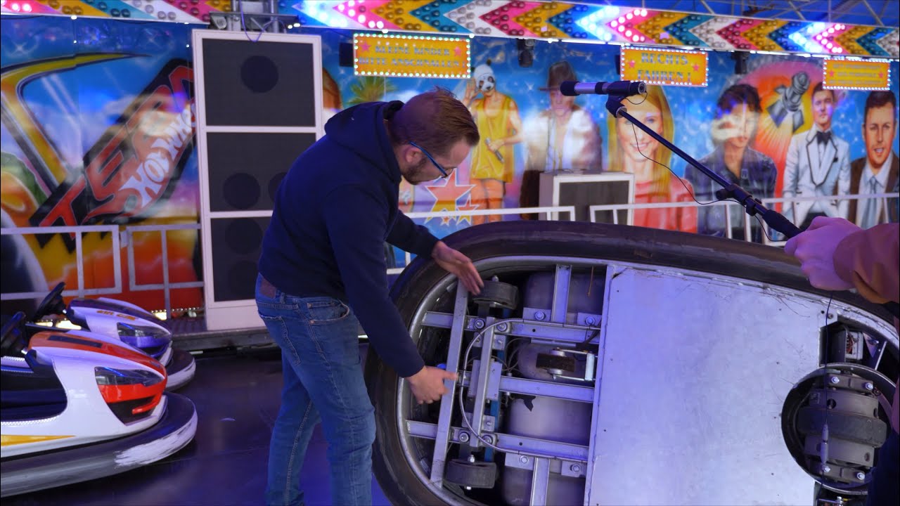 Erster Hamburger Corona DOM 2021 / Folge 3 / Hinter den Kulissen beim Autoscooter 