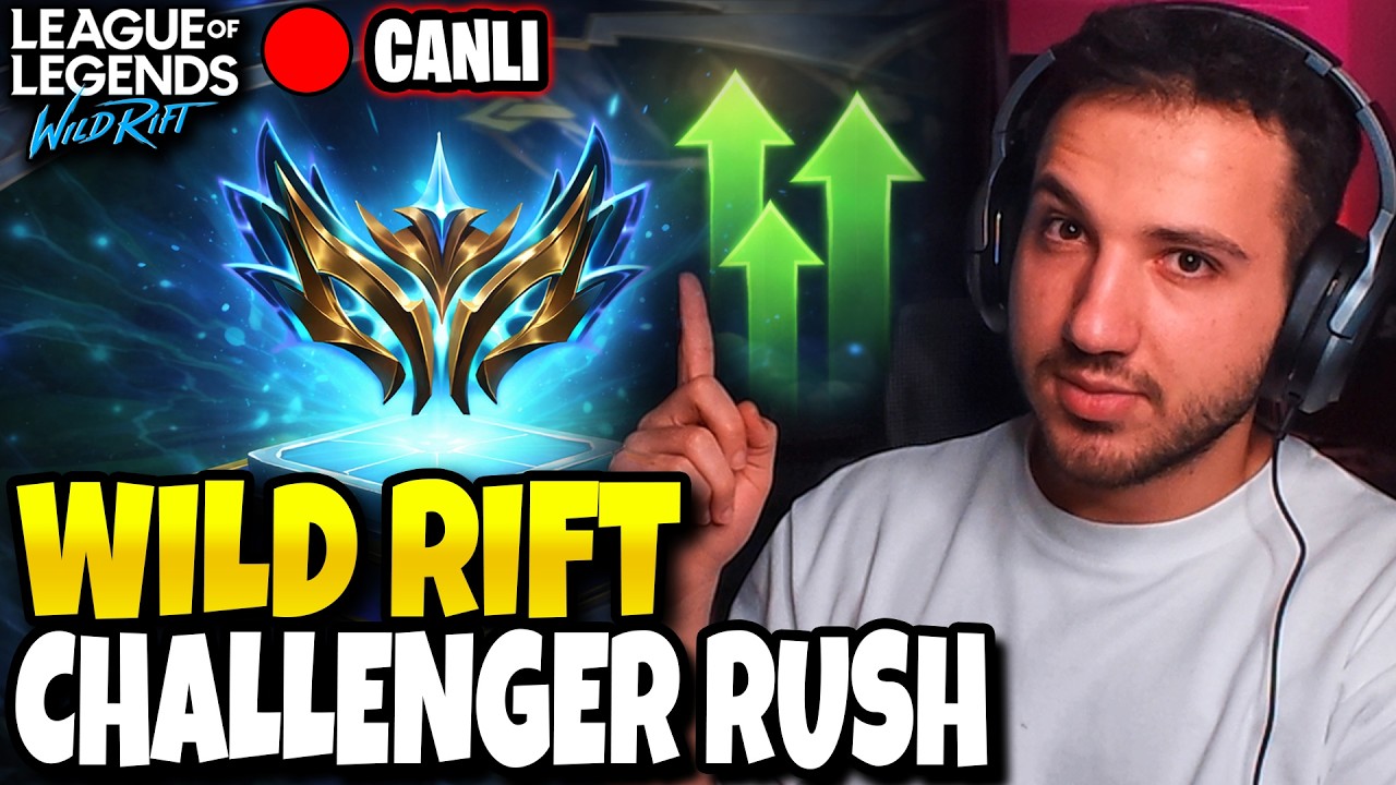 HER MA&Ccedil; WİN ALIYORUZ NASI NASI NASI YANİ? | Wild Rift Canlı Yayın