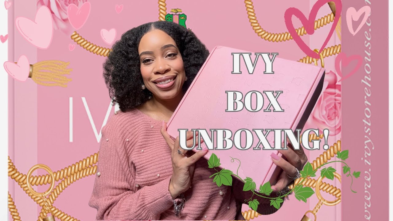 I’M BACK! JANUARY IVY BOX UNBOXING🩷💚