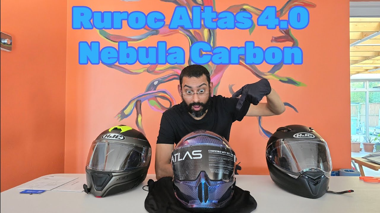 Ruroc Atlas 4.0 Nebula Carbon Unboxing and Initial thoughts