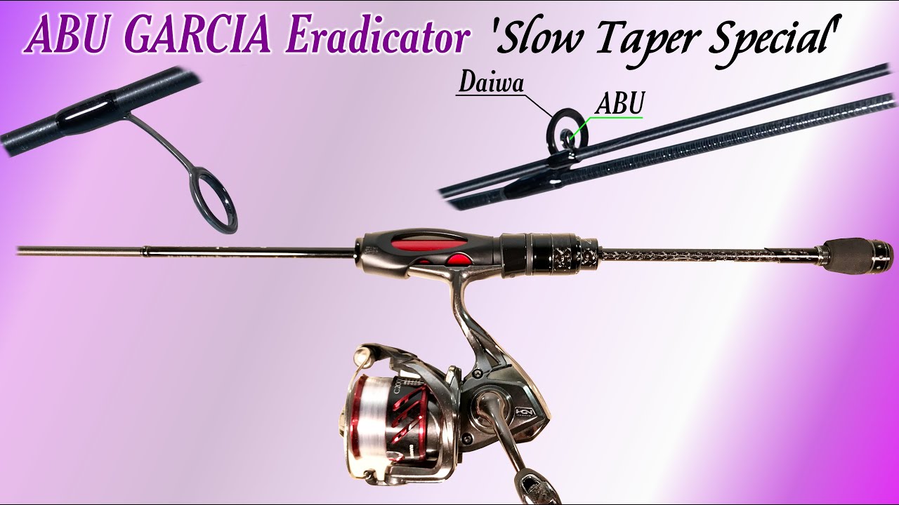 ABU GRACIA Eradicator 'Slow Taper Special' | Обзор сверхлёгкого удилища