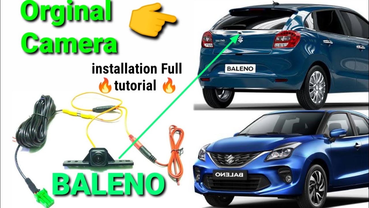 Finnally Rear Parking Camera Install In Baleno Zeta (OEM Fitting) 😍 car show car accessories Baroda