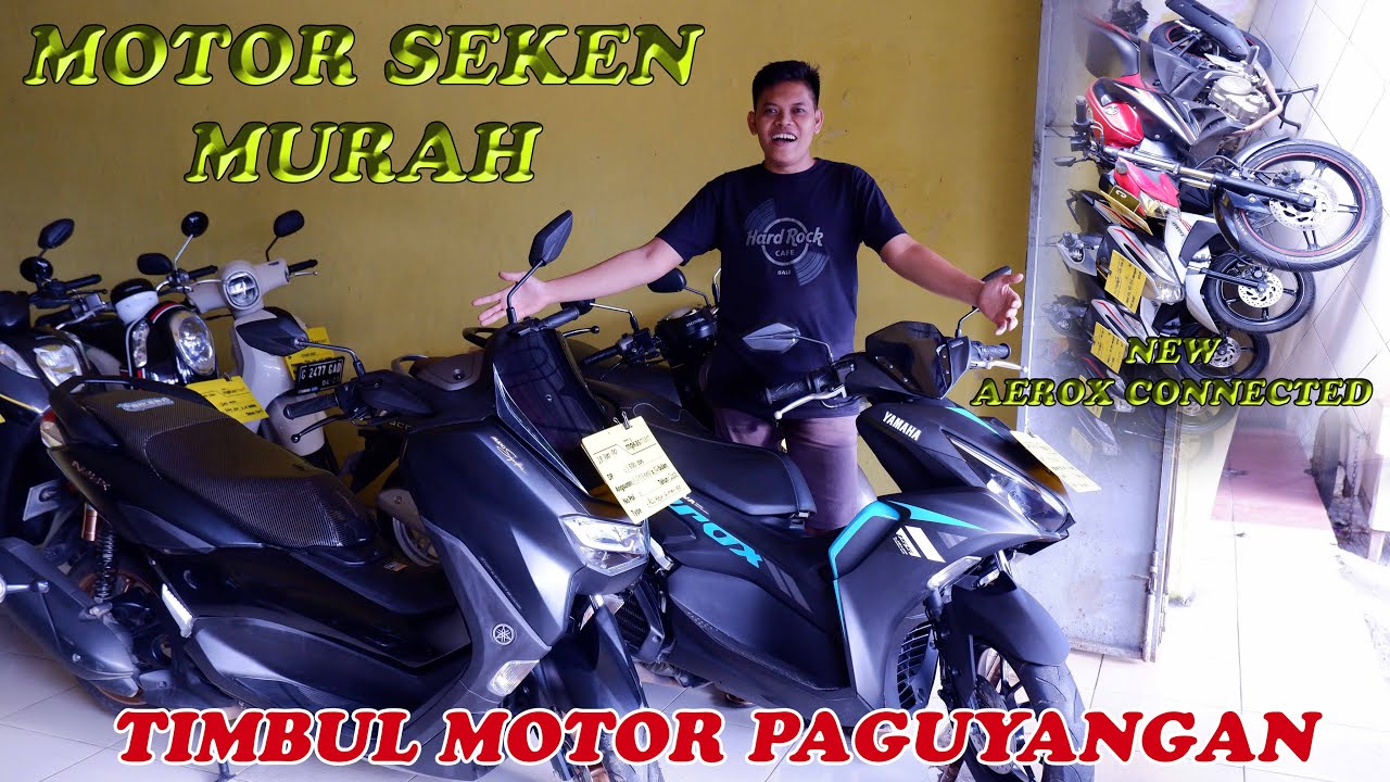 KREDIT MOTOR SEKEN TANPA RIBET | TIMBUL MOTOR PAGUYANGAN