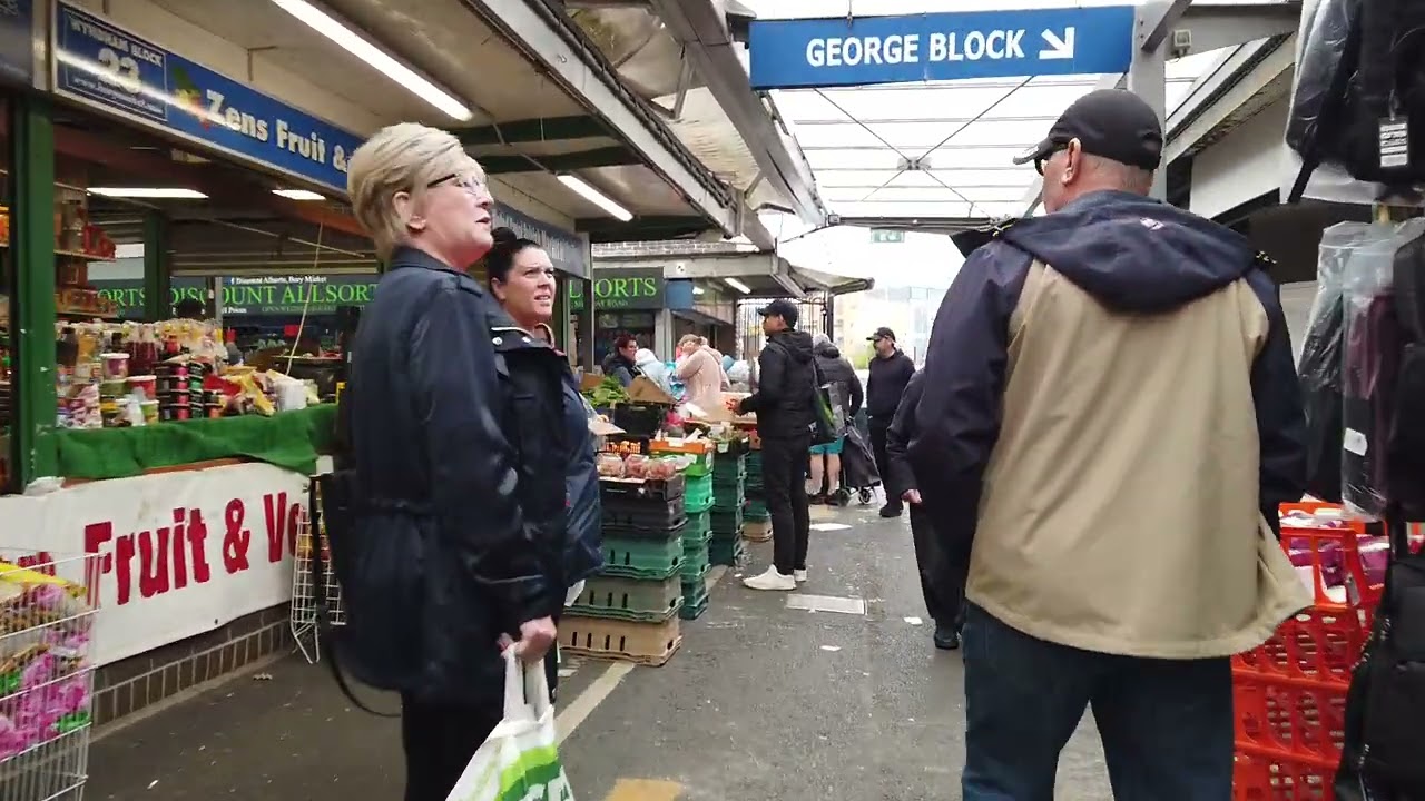 bury market. walkabout