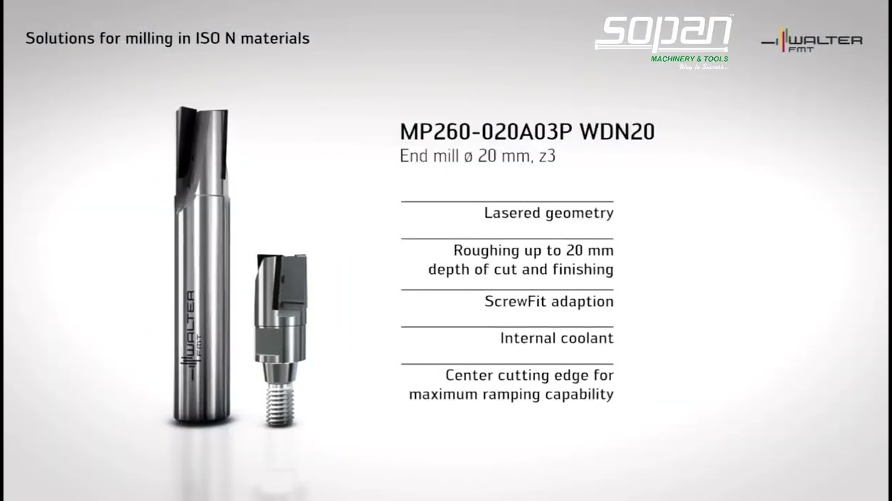 🌟 Unlock Efficiency with Walter’s MP Series Milling Cutters! 🛠️ | WalterTools | sopanmachinery&tools