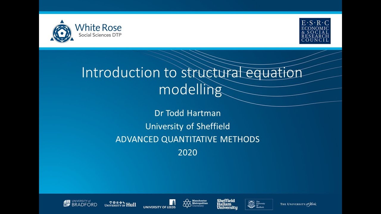 An introduction to structural equation modelling
