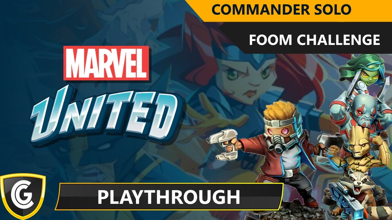 Marvel United | Одиночный режим командира | Стражи Галактики