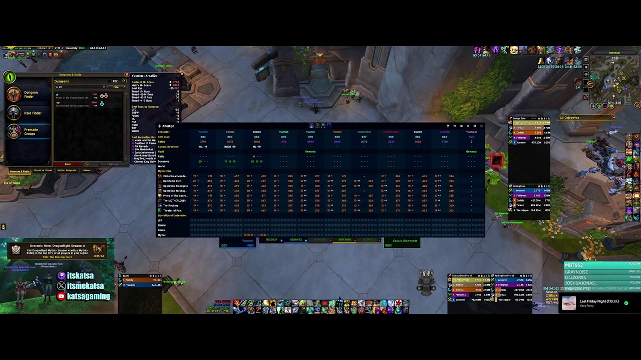 pugging some ret keys I guess (multistreaming on twitch/yt)