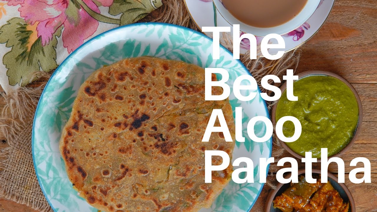 Punjabi Aloo Paratha Recipe - Healthy North Indian Breakfast by Archana's Kitchen