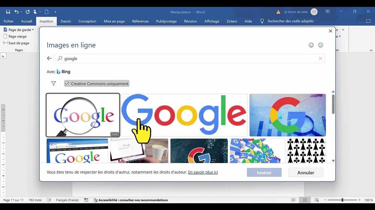 Les fondamentaux Word : Ajouter un lien hypertexte