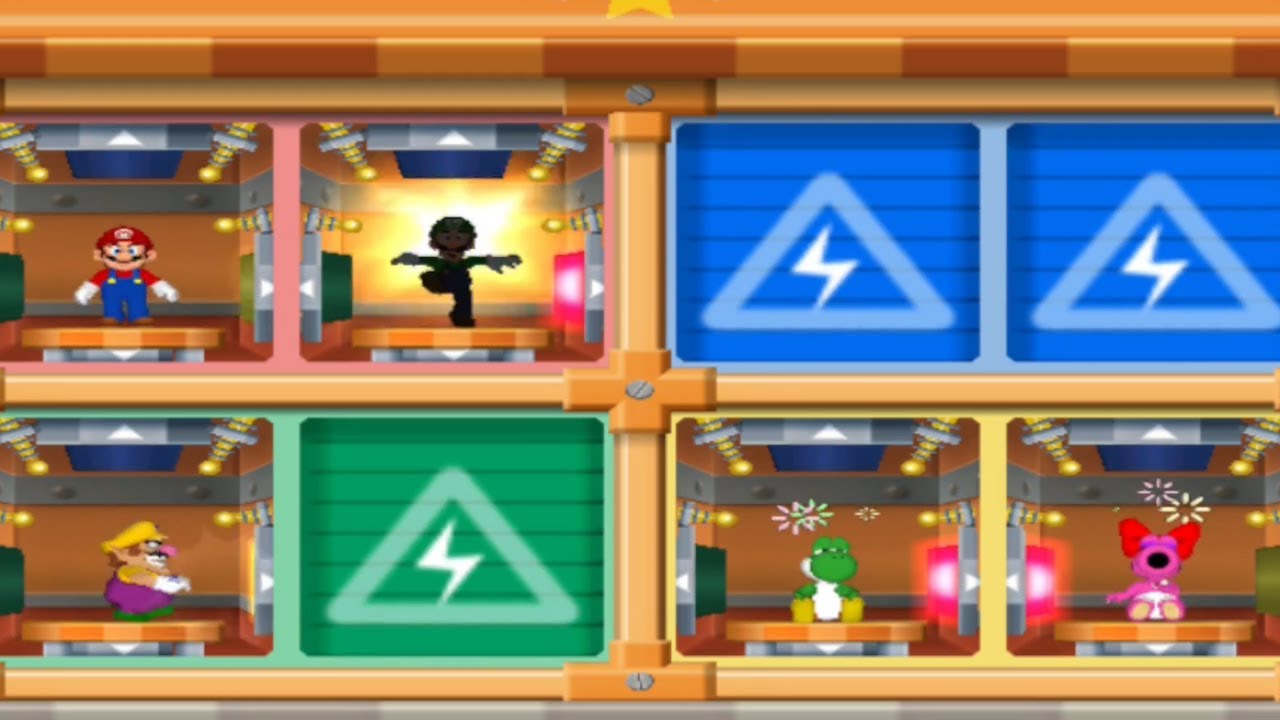 Mario Party 7 - All 8 Player Minigames