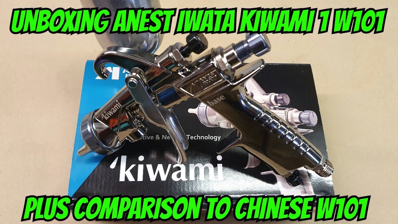 Unboxing a Kiwami1 Iwata W101
