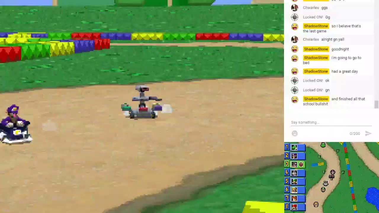 Mario Kart DS and Wii Online Livestream