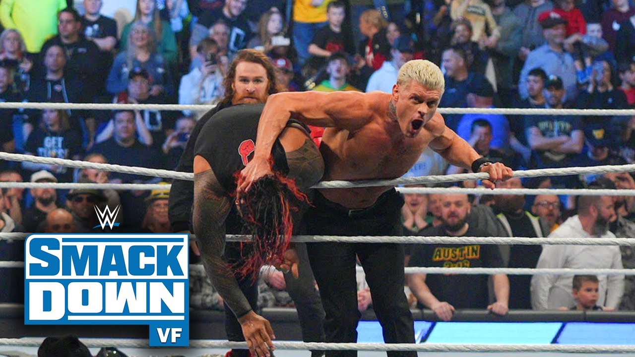 Sami Zayn et Cody Rhodes s'opposent à la Bloodline : SmackDown, 10 mars 2023