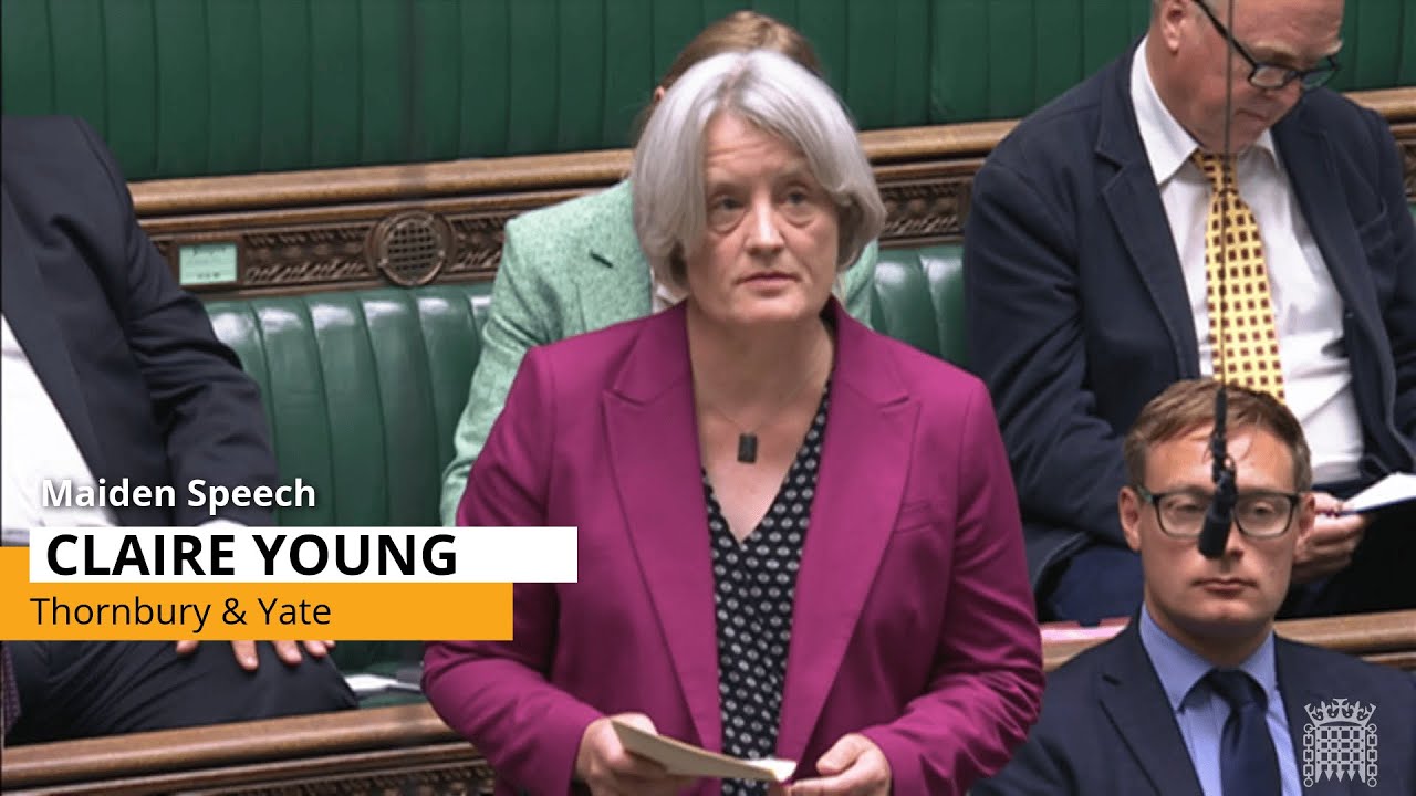 Claire Young Maiden Speech