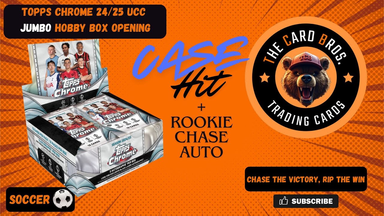 NEW RELEASE - Topps Chrome UCC 24/25 - Jumbo Hobby