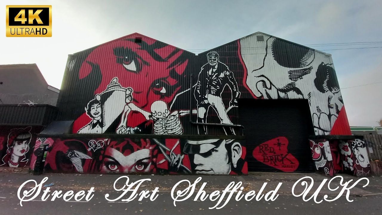 Street Art Sheffield UK.