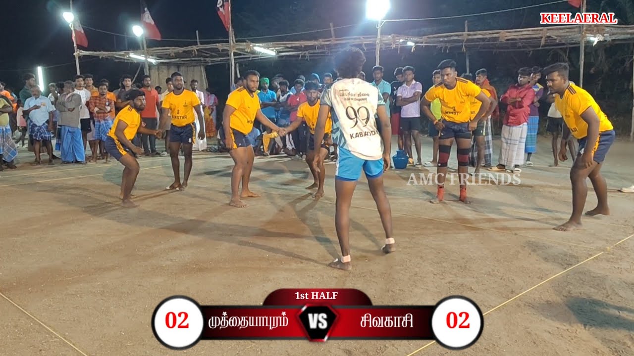 WIN STAR SIVAKASI VS SMC MUTHAIYAPURAM 2nd  ROUND OPEN MATCH 01/02/2026