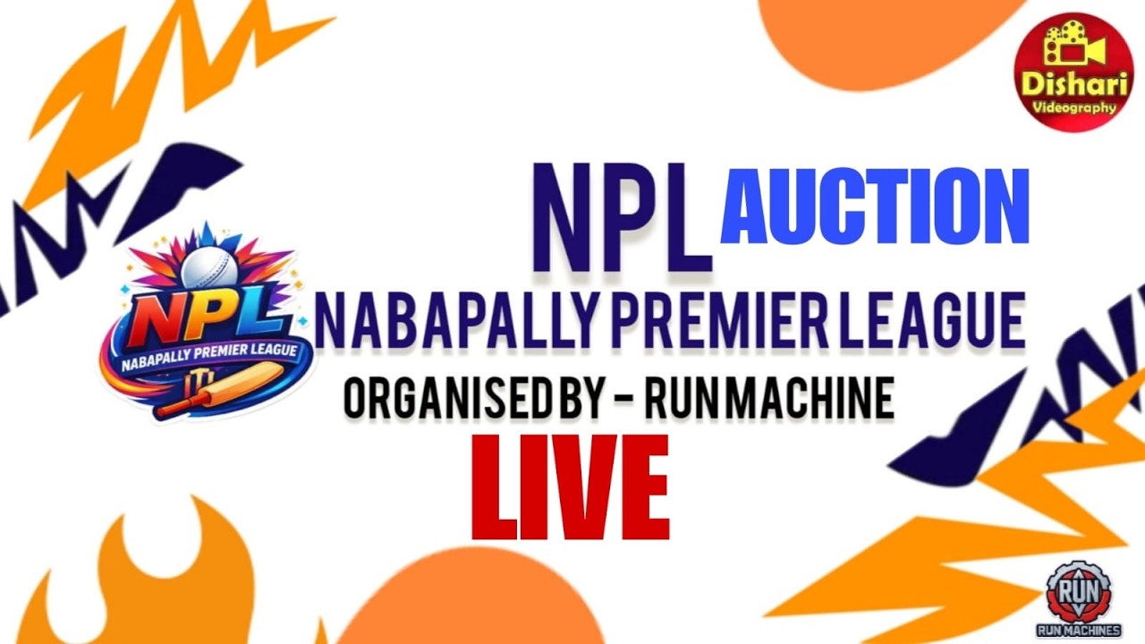 NABAPALLY PREMIER LEAGUE 2026 🏆 AUCTION LIVE