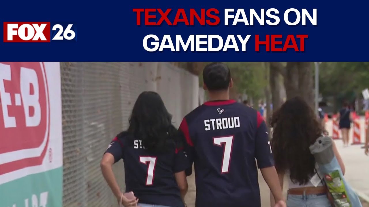 Houston Texans fans attend team's last preseason game against LA Rams