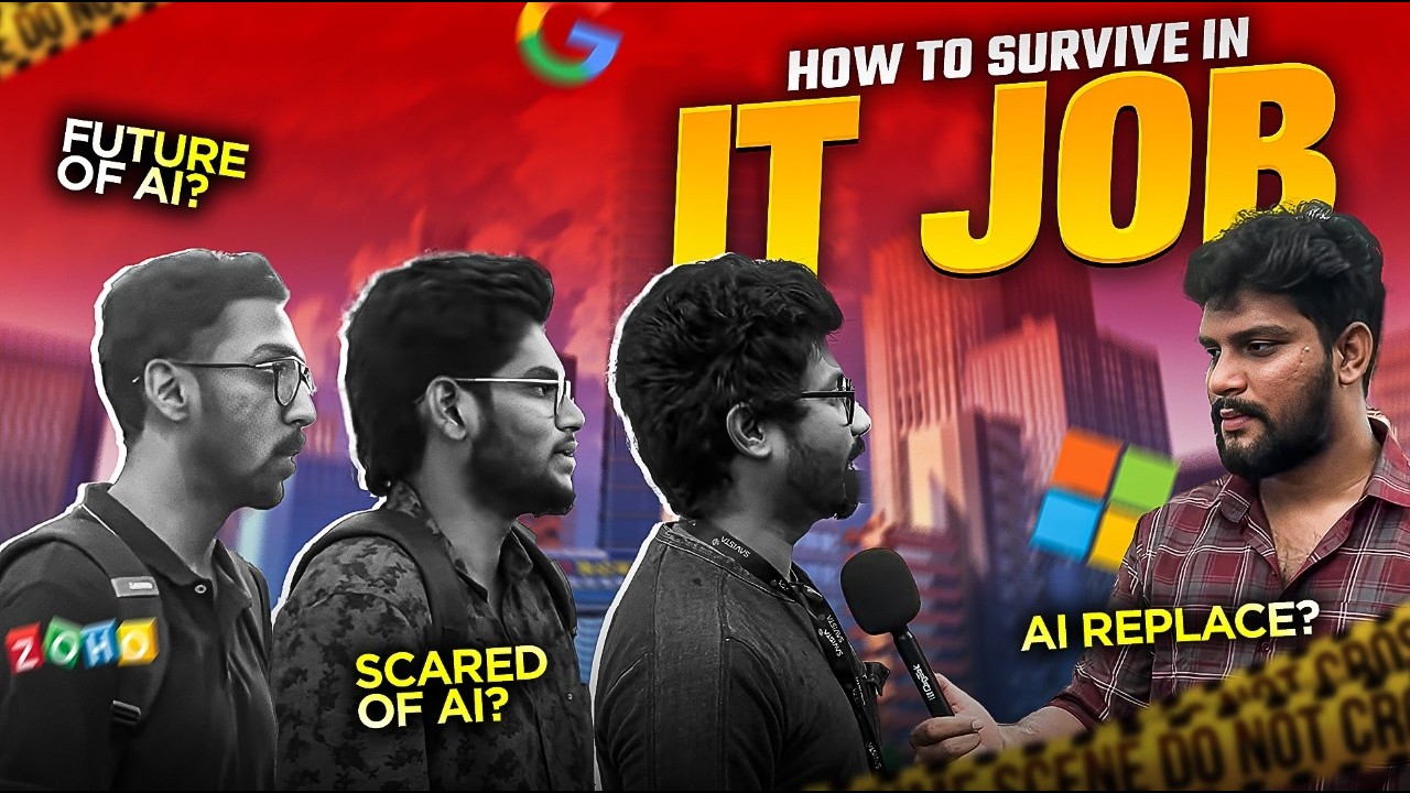 AI Vs IT Jobs - Layoff Fear?😱| IT Employees Honest Opinions in Tamil