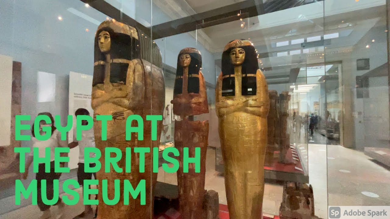 Egyptian Artefacts At the British Museum Walkthrough Tour, June 2021