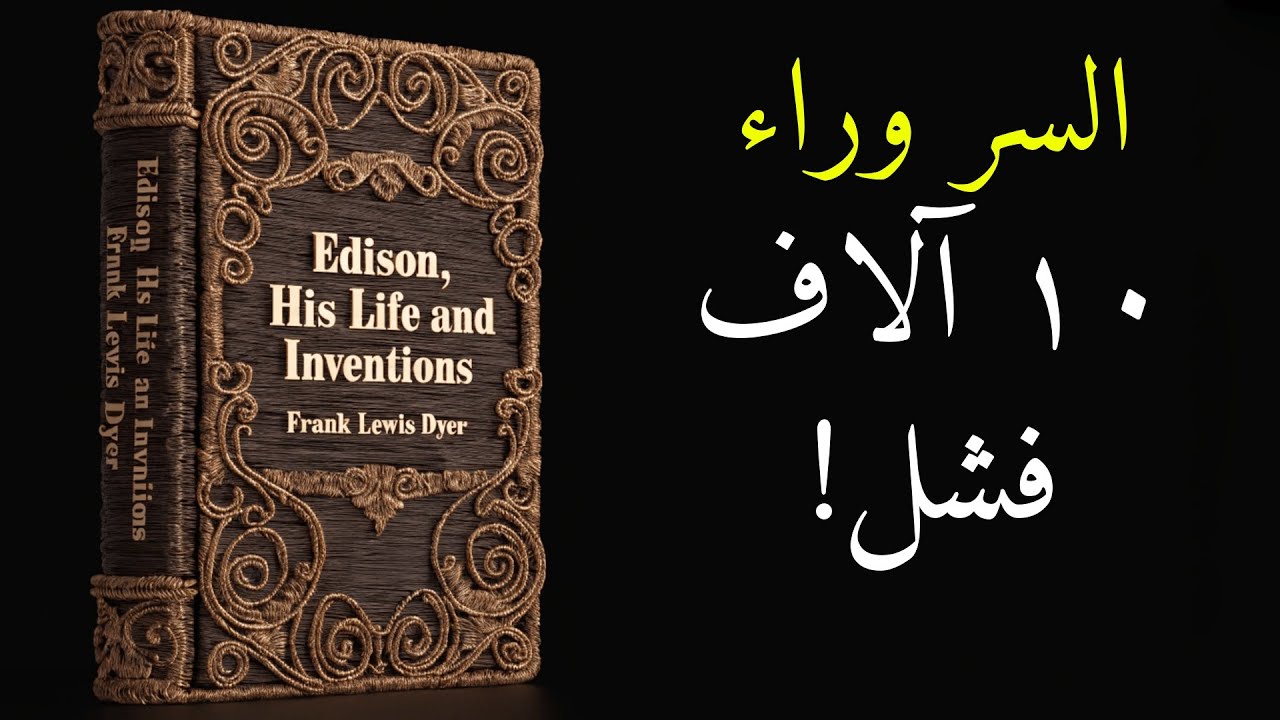 حياة إديسون واختراعاته | العبقري المجنون الذي هزم الفشل 10,000 مرة