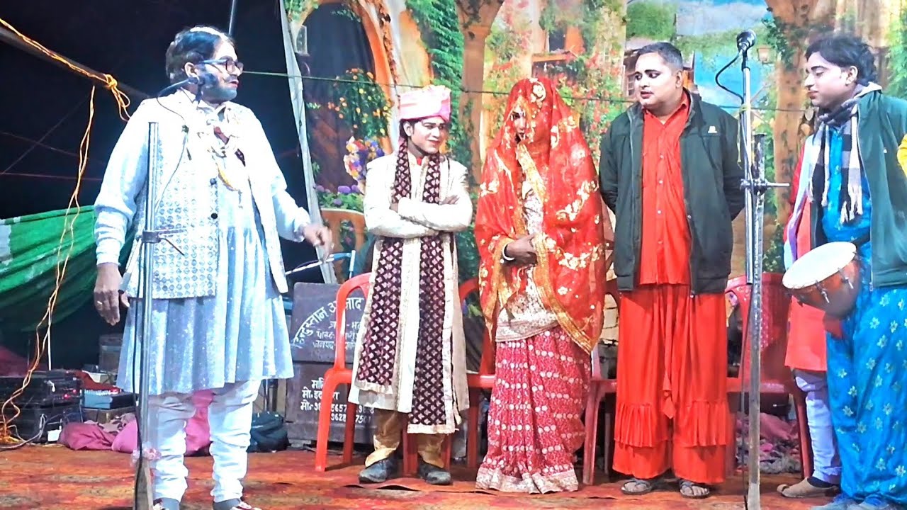 एक अनोखी और अजीबो गरीब बारात जो लोगों को हंसने पर कर दिया मजबूर देखिए मोहम्मद इदरीश की नौटंकी