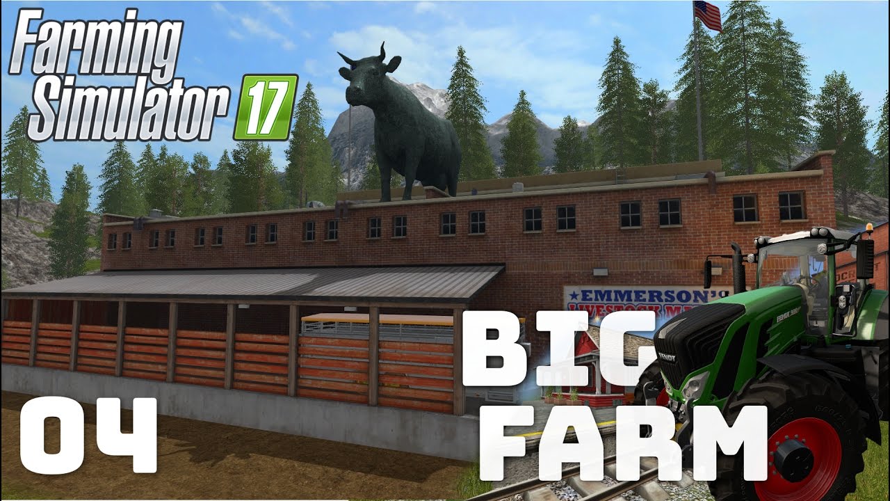 Let's play Fs17 Big-Farm #4 