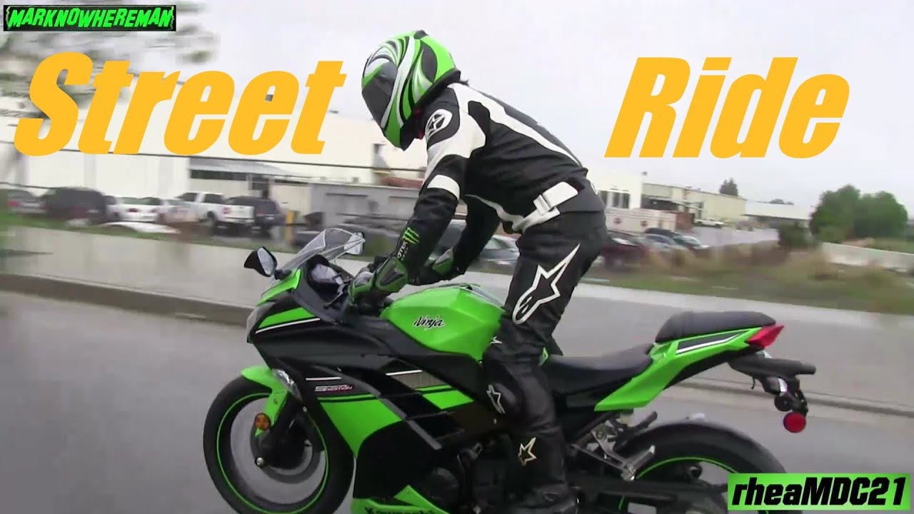 Kawasaki NINJA 300 Special Edition's Short Street Ride + South of the Border