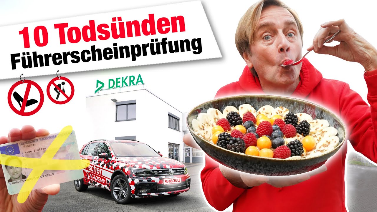 F&uuml;hrerscheinpr&uuml;fung Tipps - 10 TODS&Uuml;NDEN 🚨 | Fischer Academy - Die Fahrschule