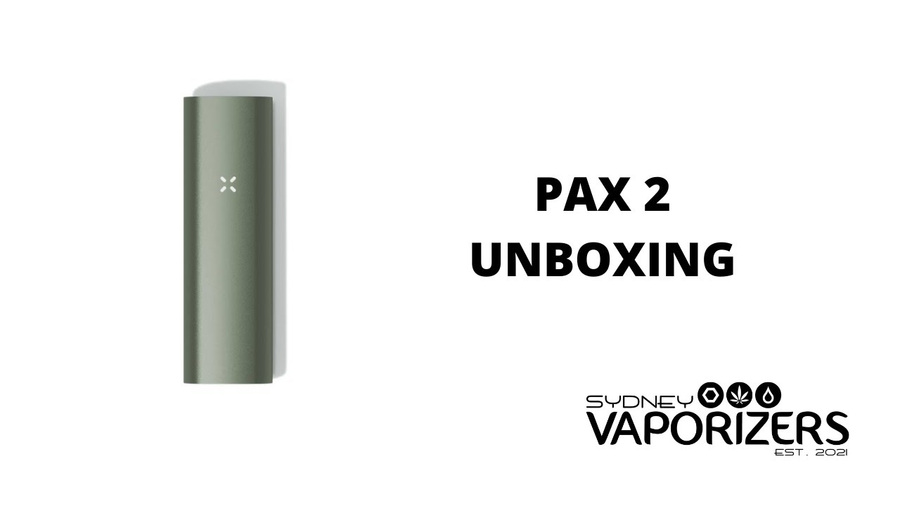 Pax 2 Dry Herb Vaporizer - Unboxing