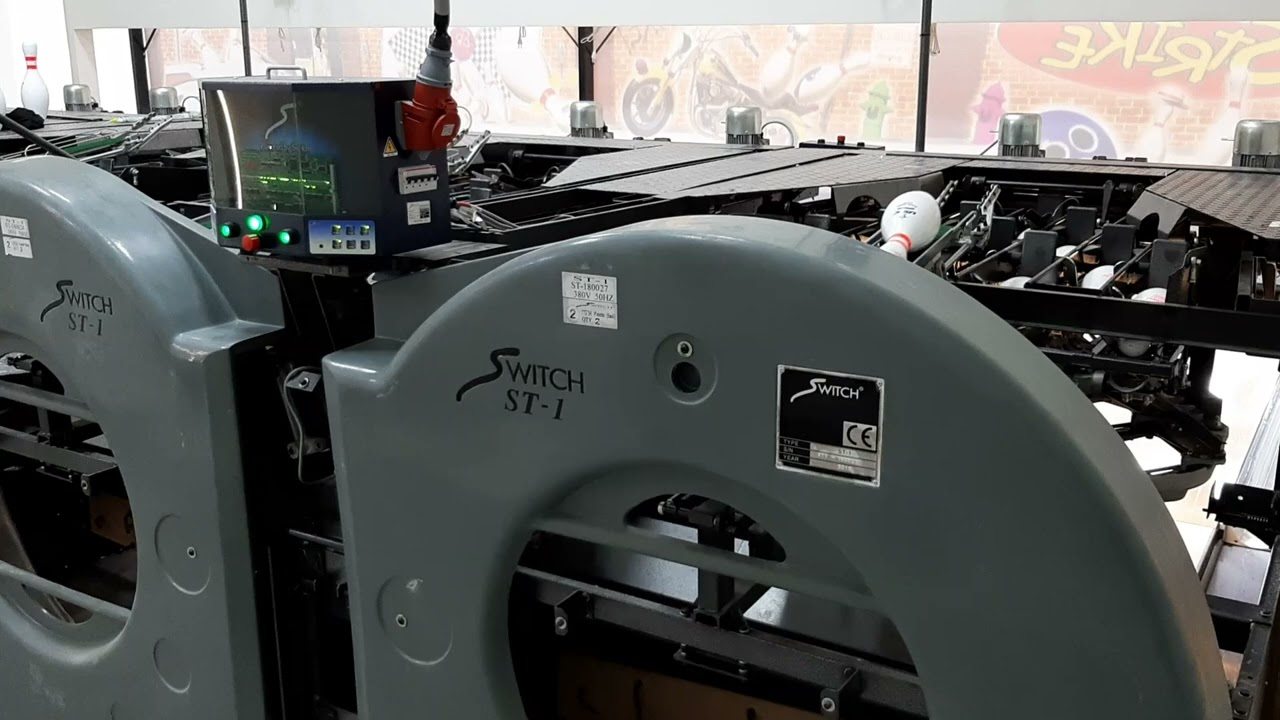 Bowling Machine - Model ST-1 Switch bowling Alley