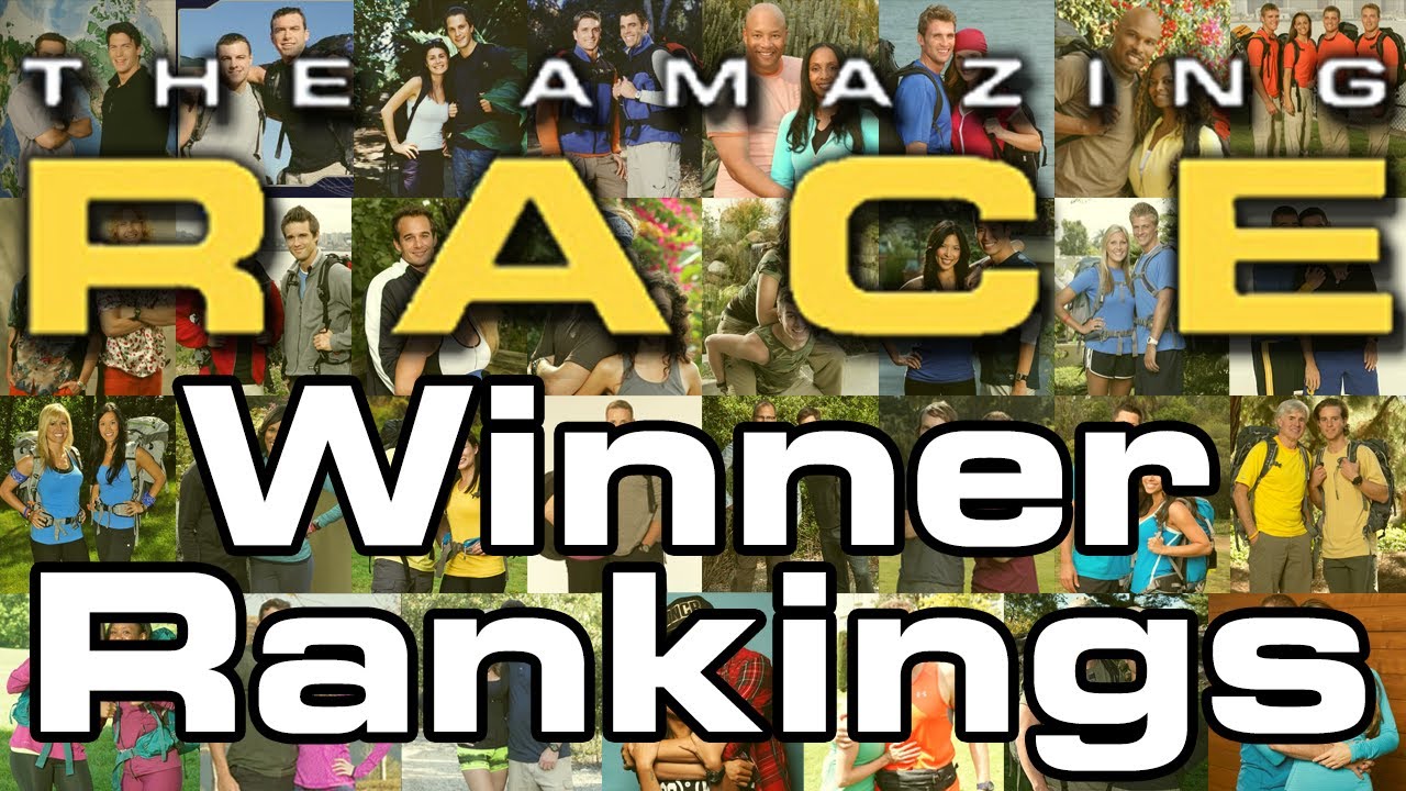 The Amazing Race - Winner Rankings