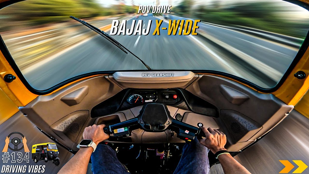 2026 BAJAJ MAXIMA X WIDE | DIESEL | 470CC 8.95HP | POV Drive #134 | BAJAJ | 4K | #bajajmaxima #auto