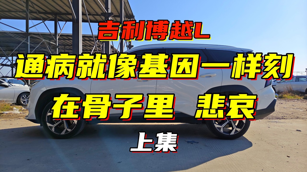 博越L：自带基因的缺陷经过二十年的进化还是没有根治掉，可惜了（上）