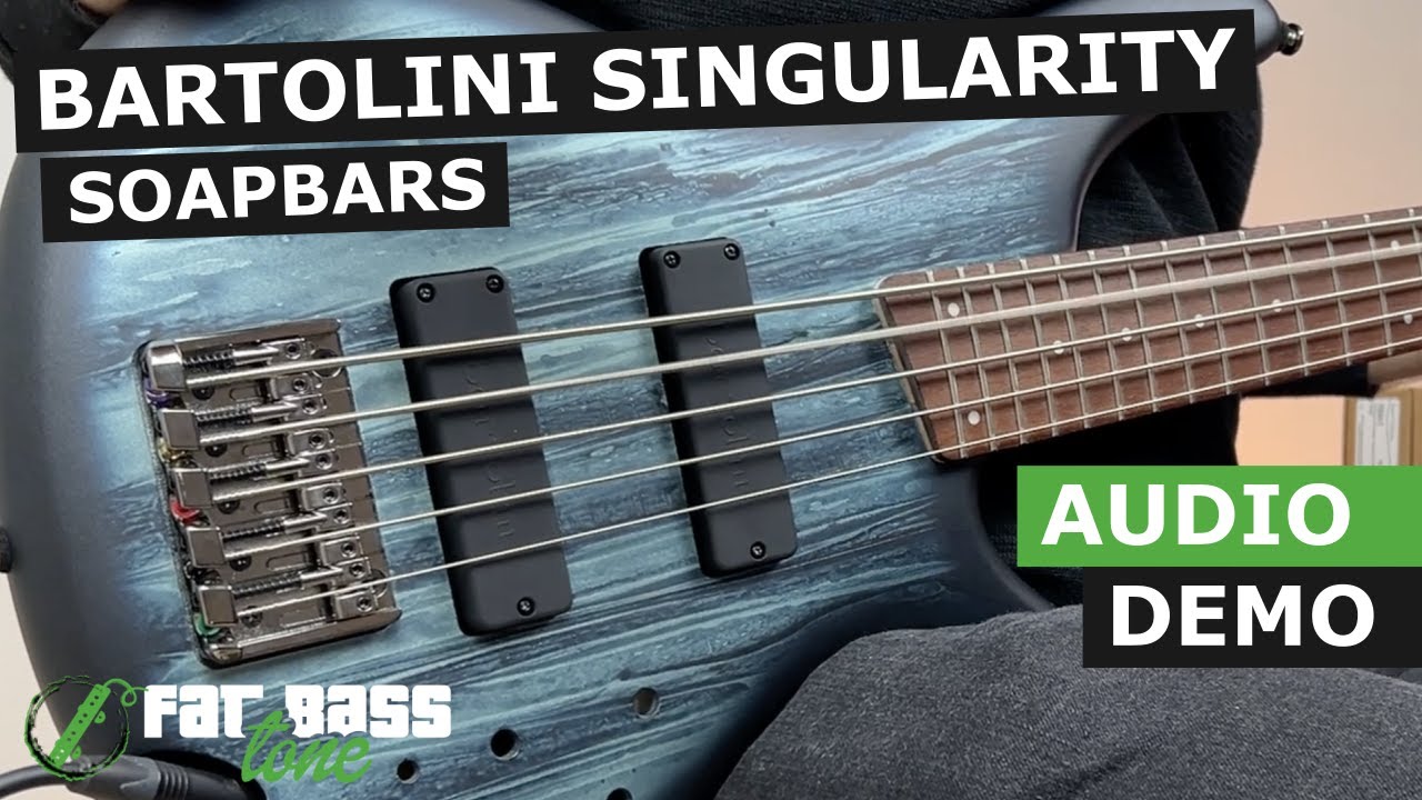 Bartolini Singularity Soapbar Pickups Demo