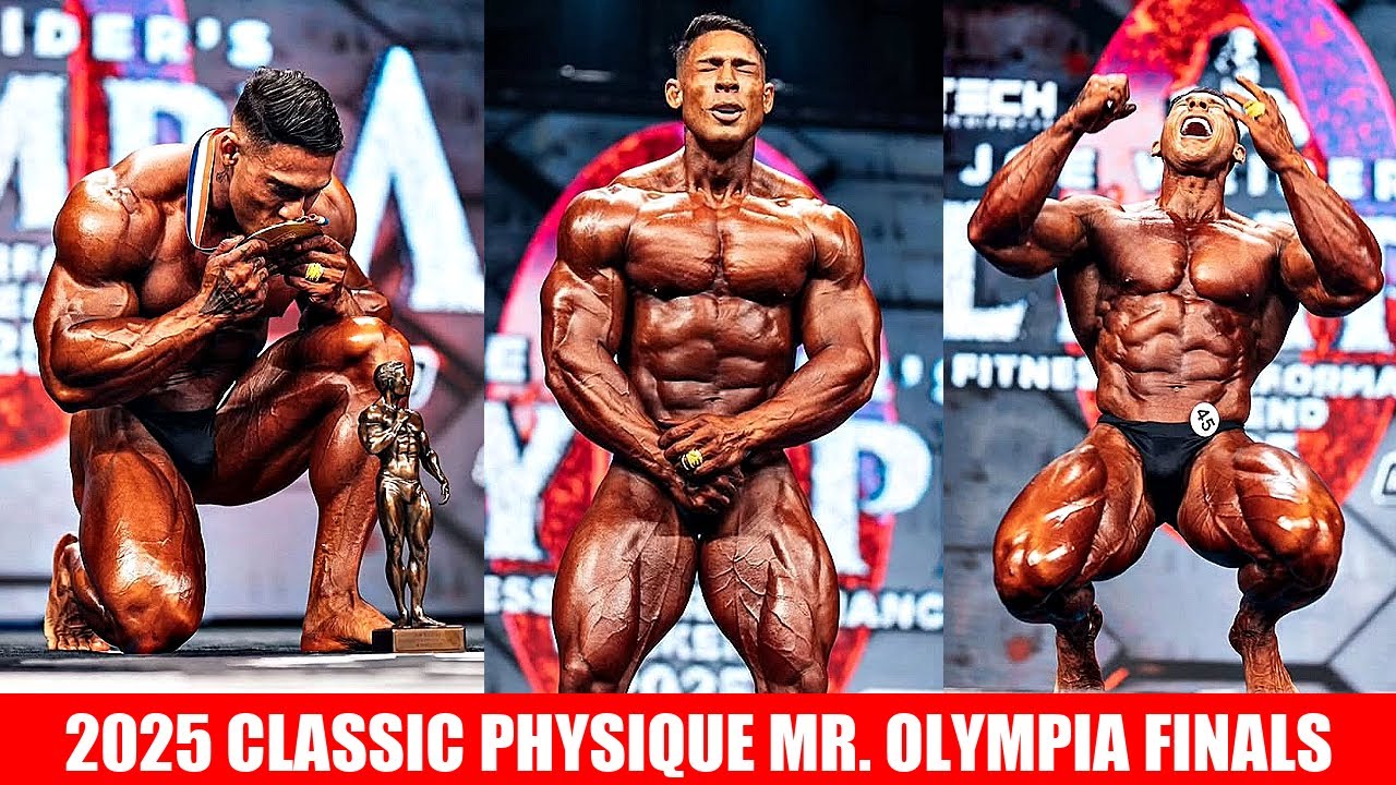 Финал конкурса «Мистер Олимпия Classic Physique» 2025 года: Рамон Дино наконец-то побеждает!!!