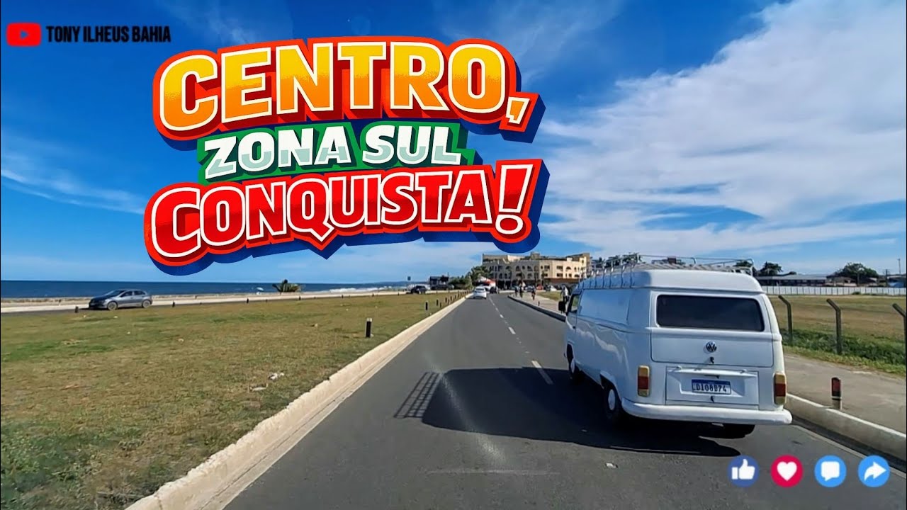 TOUR: CENTRO, PONTAL, ZONA SUL, ALTO DA CONQUISTA ILH&Eacute;US BAHIA.