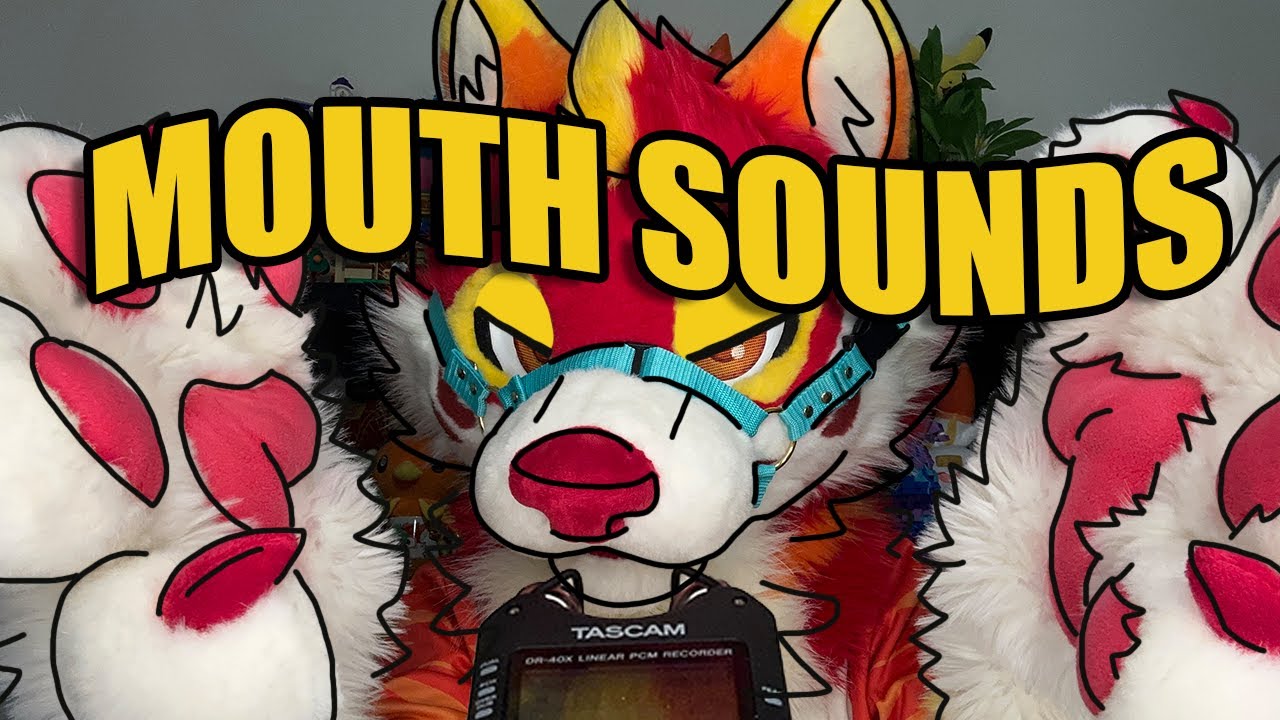 Furry ASMR: Brain Melting Fursuit Mouth Sounds 😰 (100% Shivers) [Tascam DR-40X]