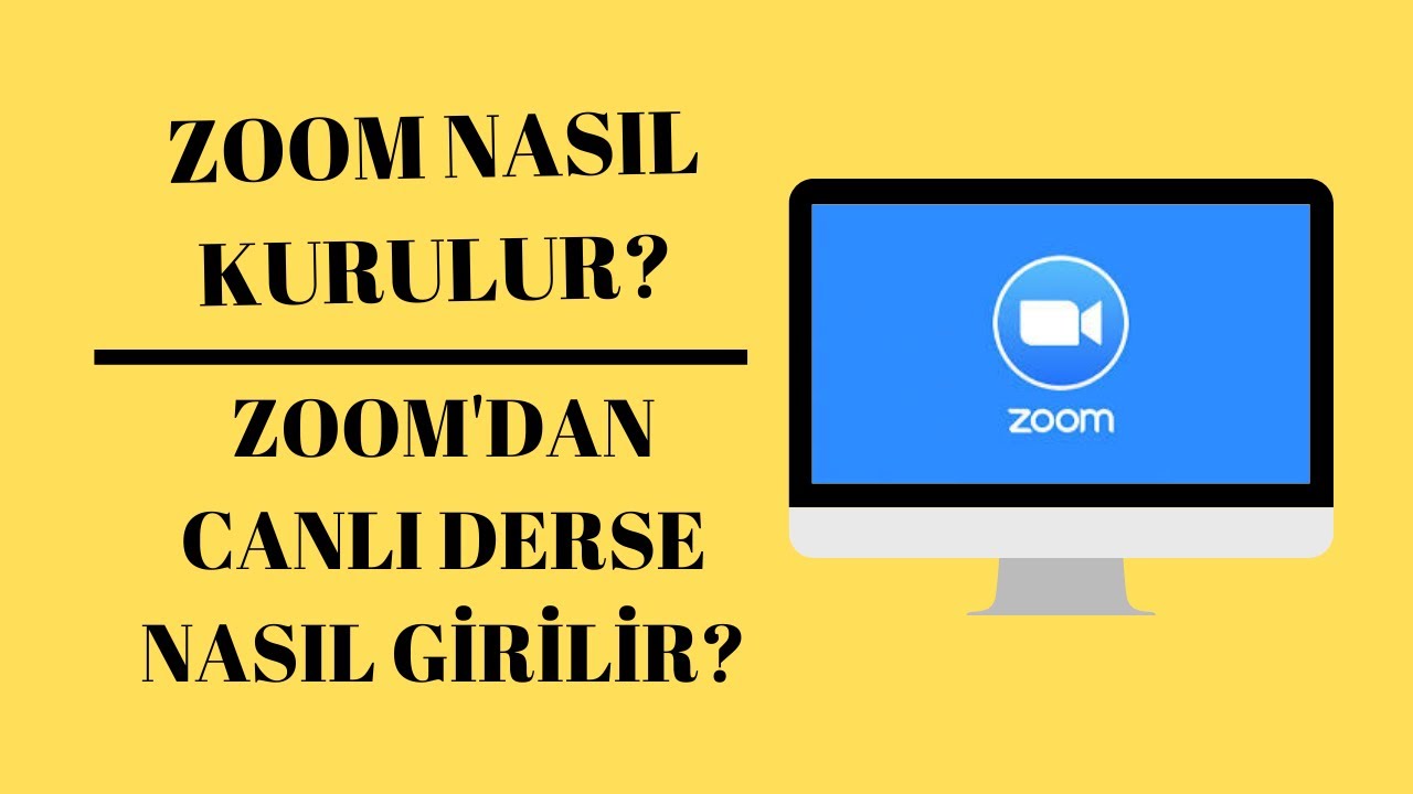 Zoom Bilgisayara Nasıl Kurulur / Zoom Nasıl Kurulur?