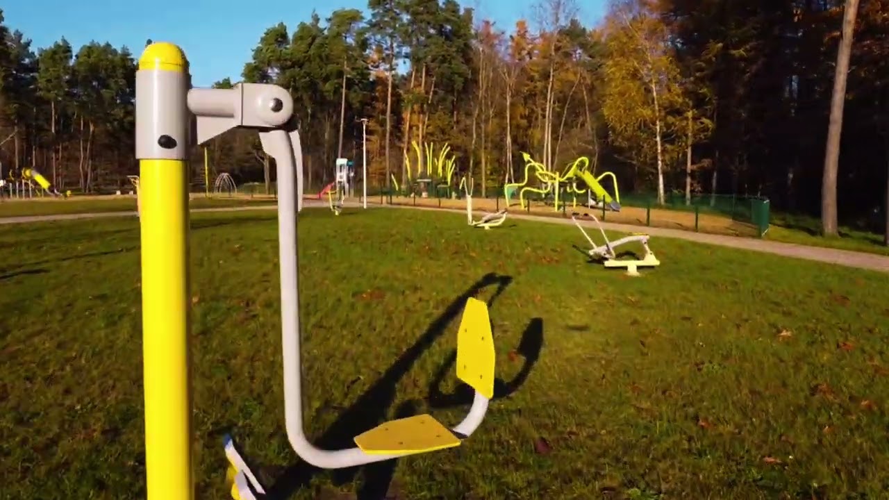 Pajęczno z powietrza 2025r  Dron DJI 4K HD